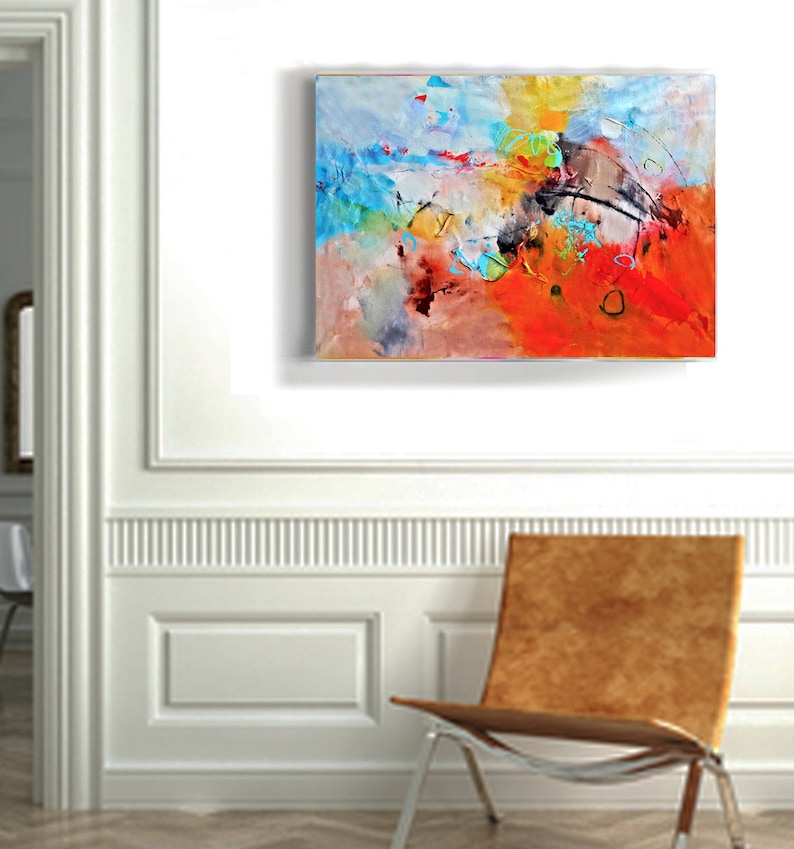 Fine Art Print Abstract Wall Art Living Room Large Acrylic Etsy