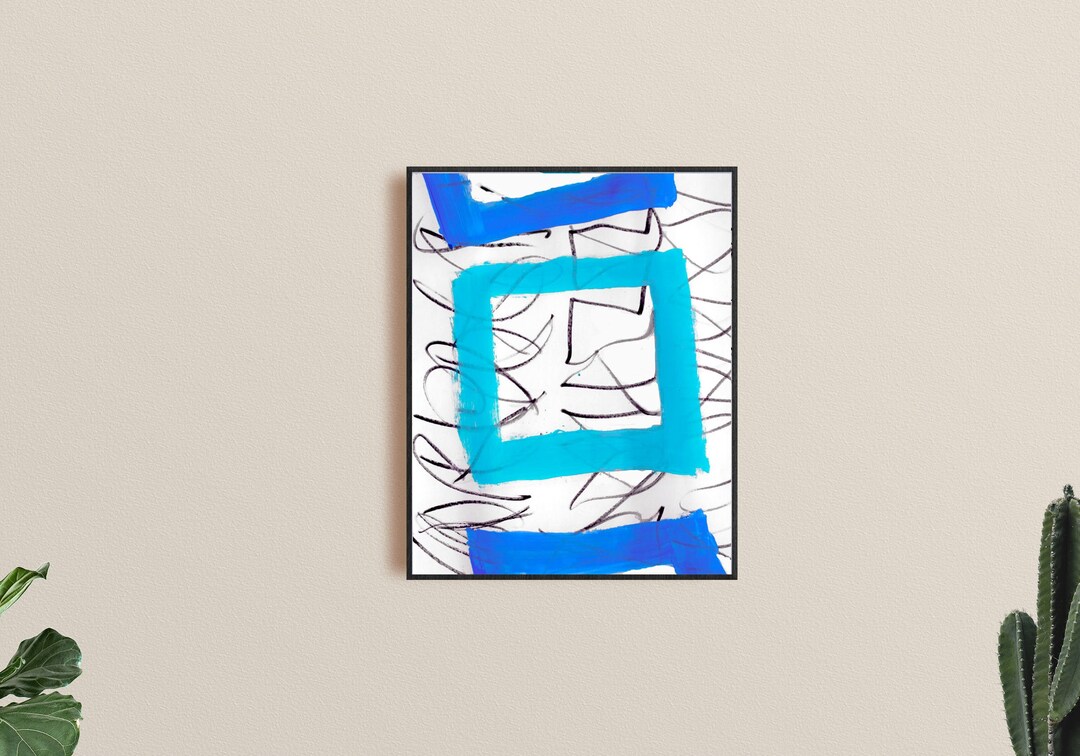 Printable Wall Art, Modern Painting Printable, Modern Art Abstract ...