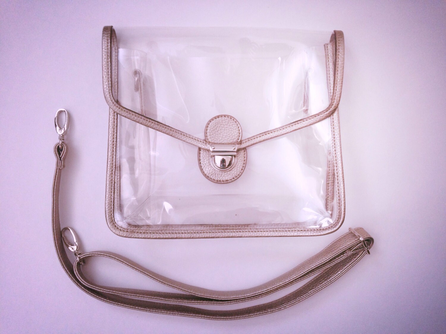 All Pro Clear Crossbody Bag by Sidelines. NFL Bag Policy Etsy