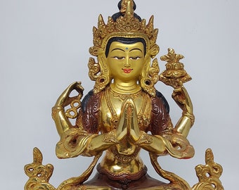 Chenrezig Statue Avalokitashavara- Khachheri Statue Nepal Art