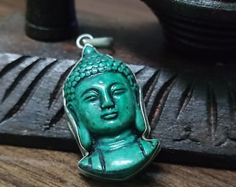 Buddha Kopf Charm Meditation Geschenk buddhistisches Geschenk tibetische Handarbeit in Nepal