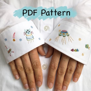 Space theme Embroidery PDF pattern | Modern Hand Embroidery | DIY Alien Embroidery | Space Cat | Planets Shirt | Space Digital Pattern