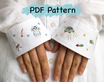 Space theme Embroidery PDF pattern | Modern Hand Embroidery | DIY Alien Embroidery | Space Cat | Planets Shirt | Space Digital Pattern