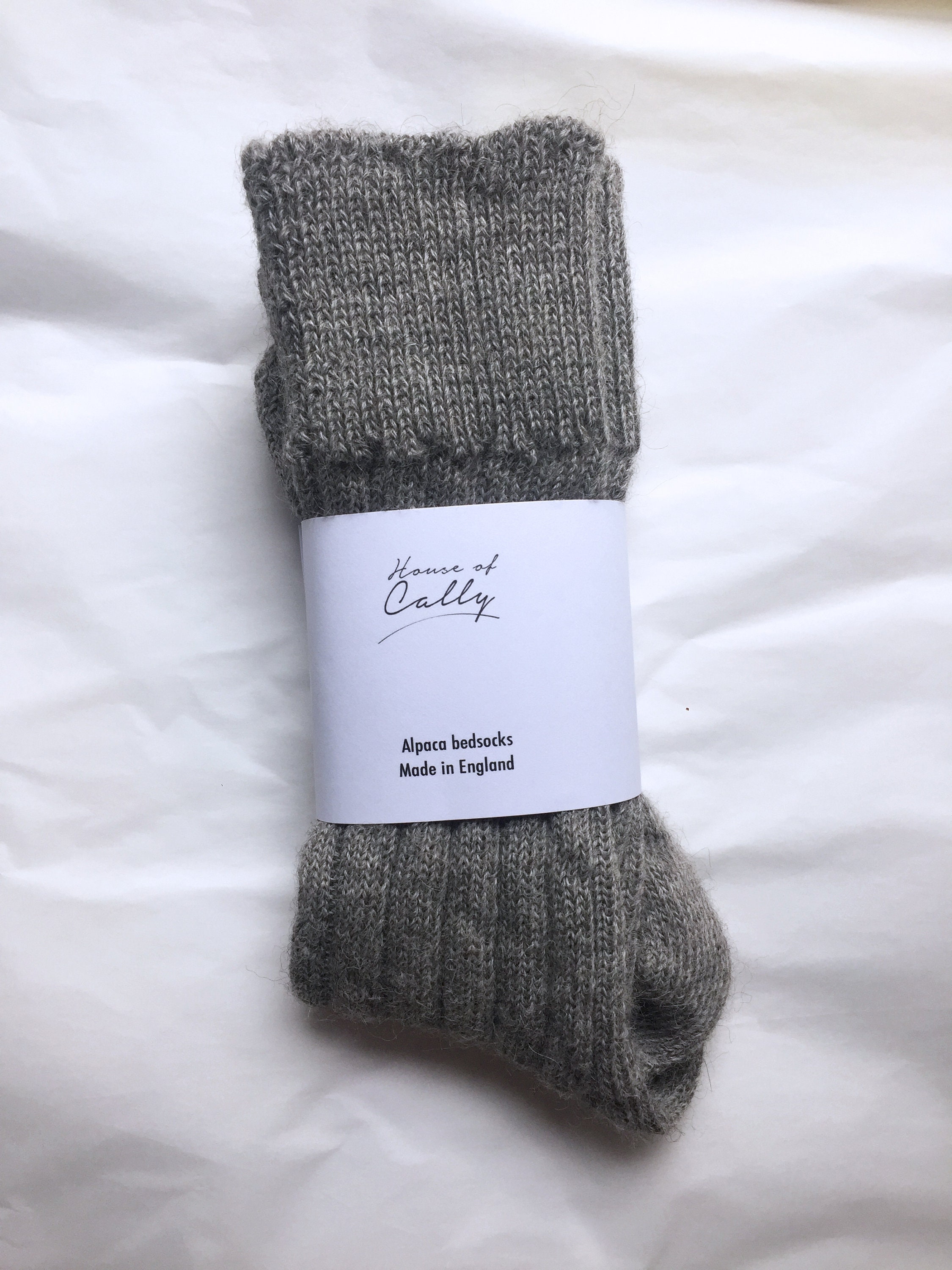 Luxury Alpaca Wool bed socks Etsy