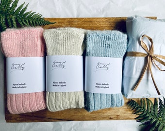 Chaussettes luxueuses en laine d'alpaga, Chaussettes de lit, Chaussettes de détente douces et confortables, 90 % alpaga, Chaussettes d'hiver en laine, Chaussettes duveteuses, Chaussettes en laine d'alpaga, Chaussettes maison