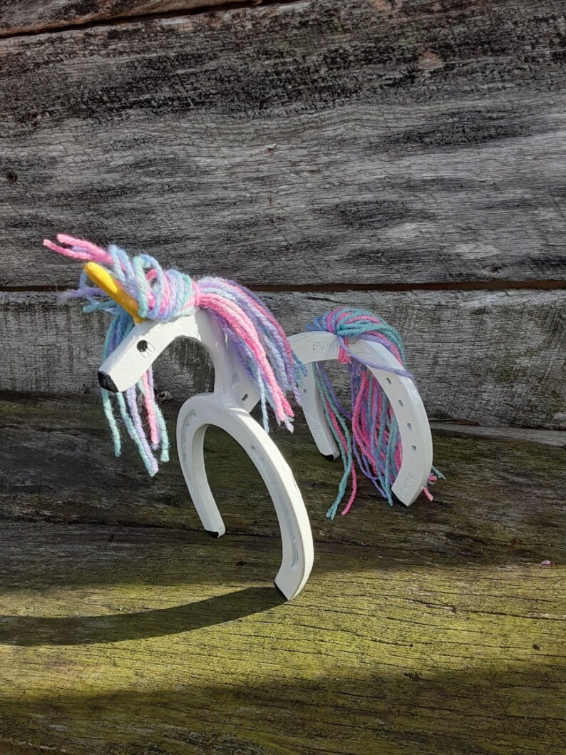 Horse Shoe Unicorn Etsy