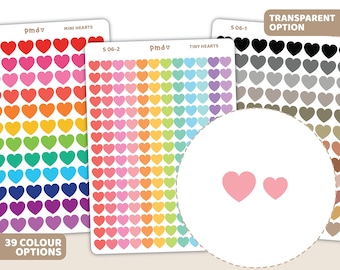 Heart Stickers | Planner Stickers | S06