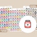 52 Week Savings Challenge Stickers | Planner Stickers | FS07 