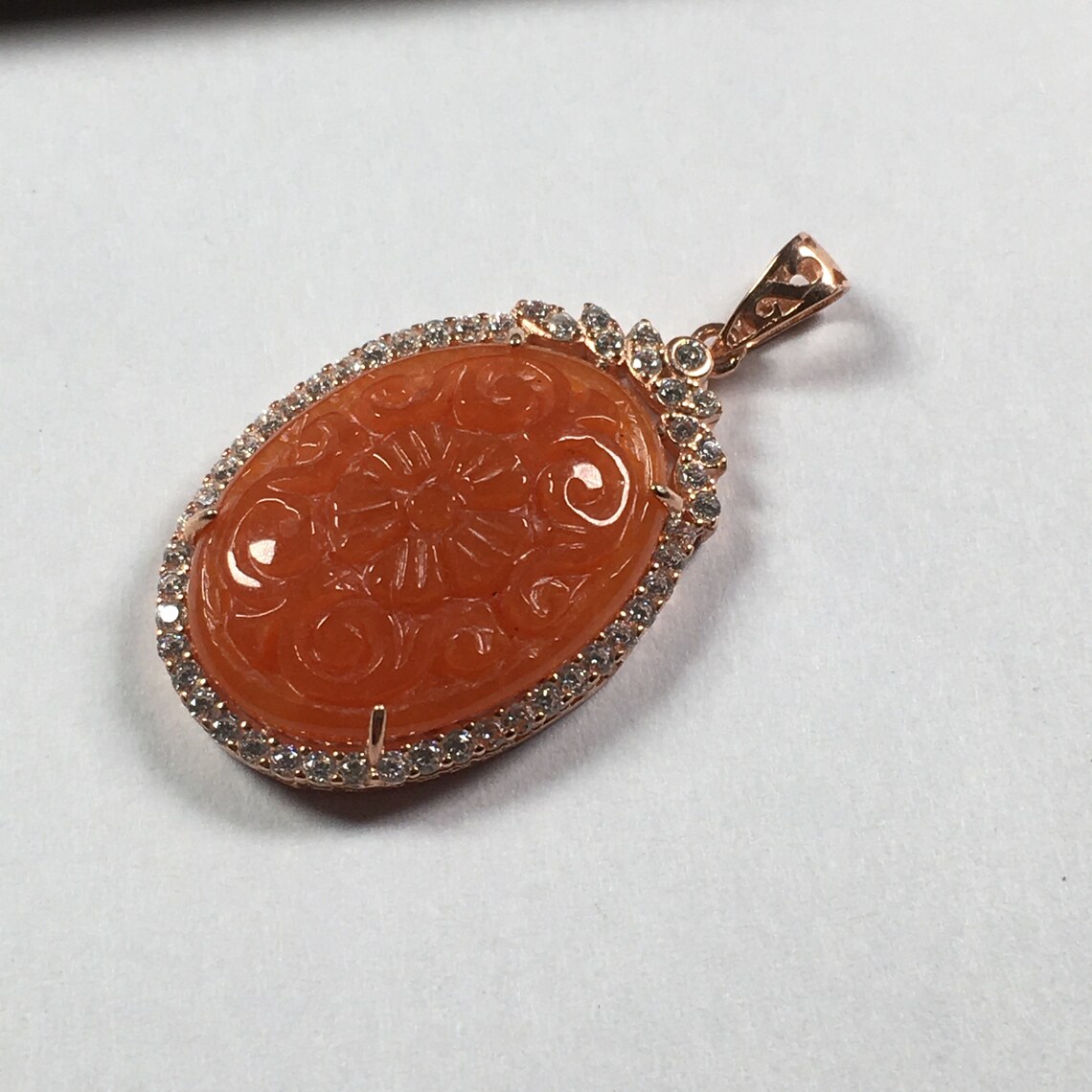 Natural Large Red Jade Jadeite Inlaid Sterling Silver Fashion - Etsy
