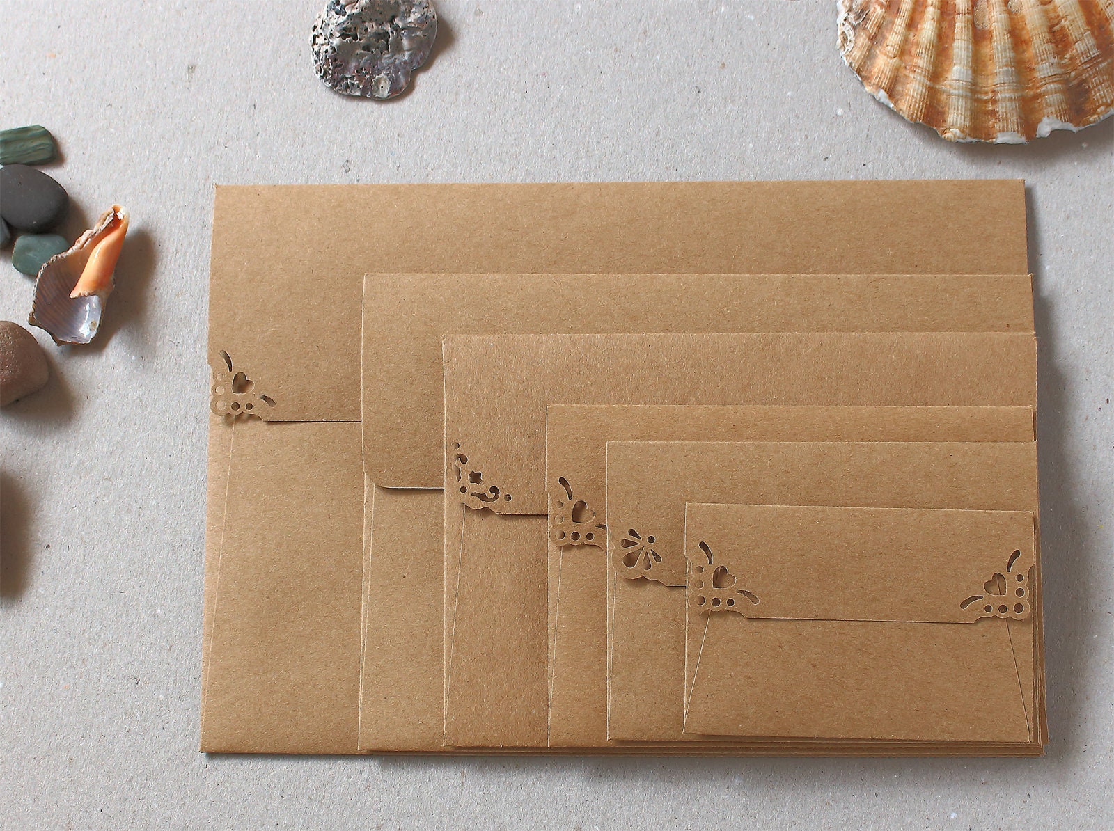 A7 Envelopes 25 Eco Friendly Envelopes for DIY Wedding Etsy UK