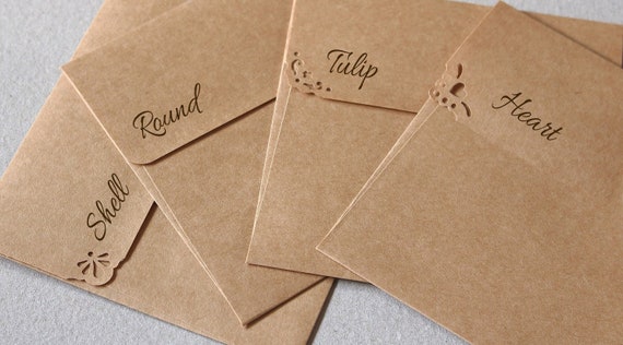 A7 Brown Kraft Invitation Envelopes 5x7 100 Packs Perfect for