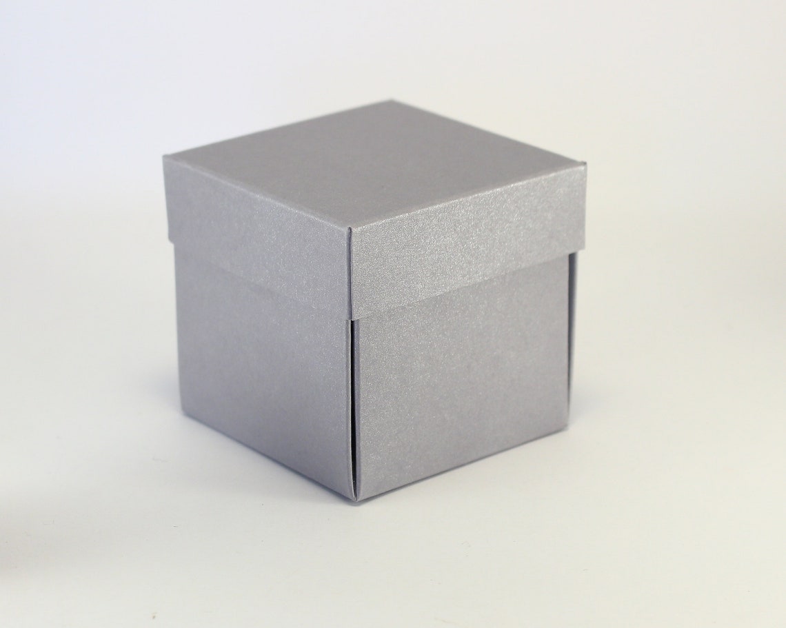 25 Gift Boxes With Lids 4x4 Luxury Favor Boxes for Wedding Etsy