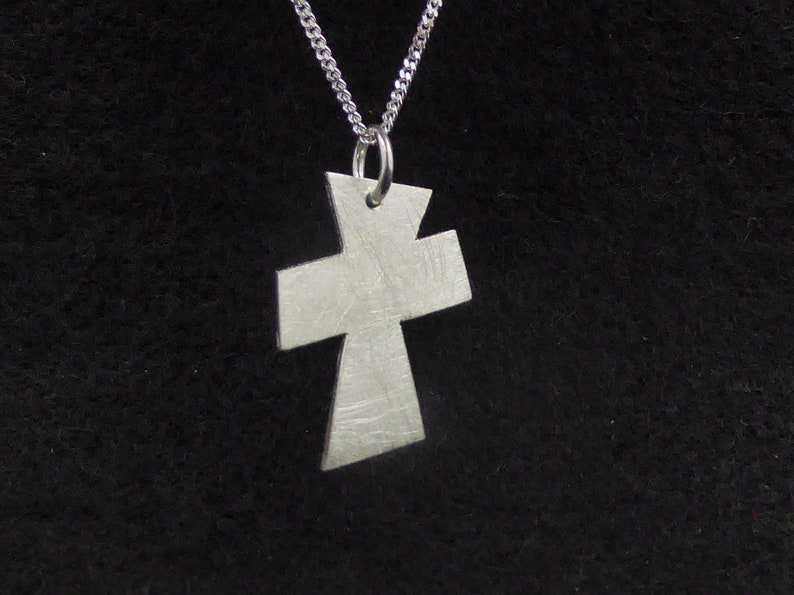 Pendentif croix de Luther & gourmette 925/ argent image 3