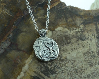 Bread & Wine Sterling Silver Pendant or Keychain – Ancient Faith Collection