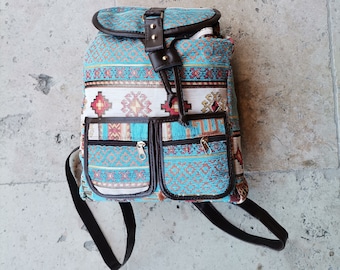 Tradational Rucksack, Handgemachte Stofftaschen