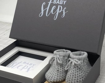 Baby Steps Keepsake Box