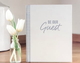 Limited Edition 'Be Our Guest' Book in Soft Grey