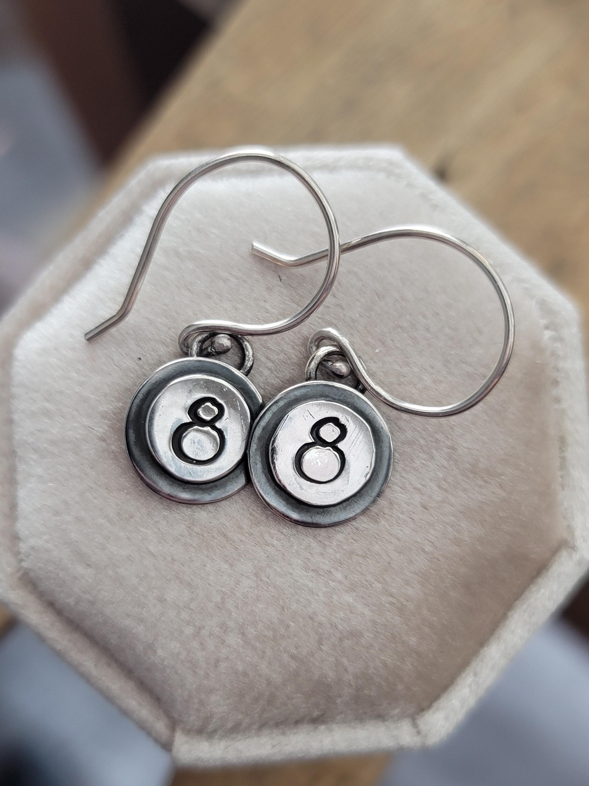 アクセサリー 8 BALL EARRING STERLING SILVER Stussy 8 Ball Earring Sterling Silver | eBay