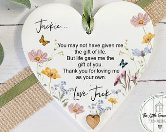 Step Mum Gift, Bonus Mum Gift, Mother's day gift, Gift for Mum, Gift for her, Wedding Gift, Mother of the Bride gift.