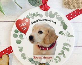 Personalised Valentine's Gift From The Dog, Dog Owner Gift, Dog Walker Gift, Dog Groomer Gift, Pet Keepsake, Valentine's Present
