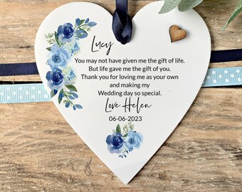 Step Mum of the Bride Gift, Wedding Gift for Stepmother, Bridal Party Gift, Mother In Law Gift