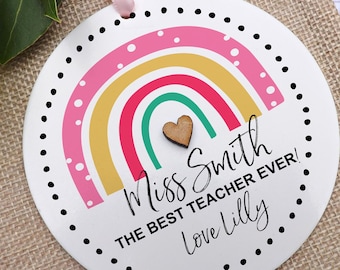 Teacher Gift, Thank you Keepsake, Nursery Teacher Keepsake, Teaching Assistant Gift