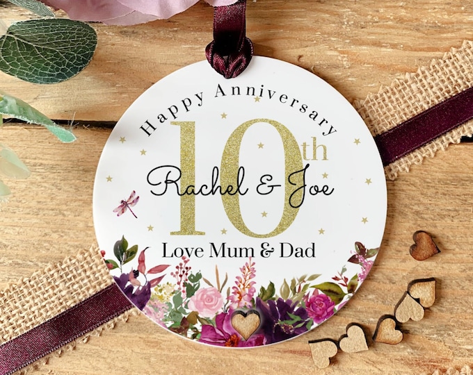 Wedding Anniversary Gift, Anniversary Keepsake, Gift for couples, Anniversary Present, Any Anniversary 10th,20th,30th,etc