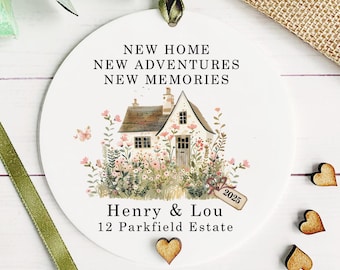 Personalised New Home Gift, Housewarming Gift Moving Home Keepsake, Personalised Home Gift, First Homeowner Gift Home Decor