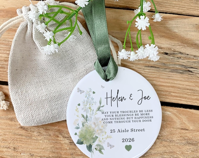 Personalised New Home Gift, Housewarming Gift, Moving In Gift, New Home Keepsake, Gift for New Homeowners, New Home Gift for Couples