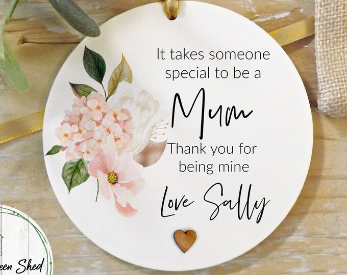 Mum gift, Mother's day gift, Gift for her, Personalised gift, New Mum gift, Gift from Daughter, Keepsake, Gift bag Option