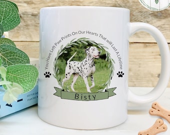 Personalised Pet Memorial Mug: Custom Dog Remembrance Gift