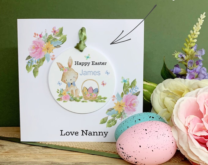 Easter Gift, Easter Card, Easter Gift For Kids, Easter Decoration, First Easter Keepsake, Boy Easter Gift
