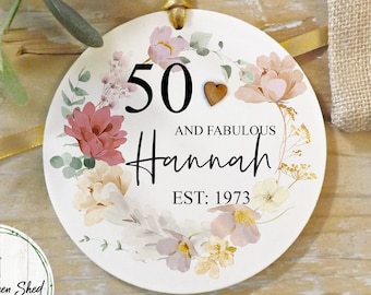 Birthday Gift, Daughter Gift, Friend Gift, Any Age Birthday Keepsake, Birthday Decoration