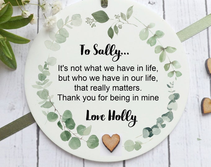 Personalised Special Friend Gift, Friendship Keepsake Gift, Best Friend Gift, Thank you Gifts, Gift for Friends