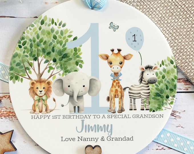 1st Birthday Personalised Keepsake Gift,  Son, Grandson, Nephew,  Any Relation gift