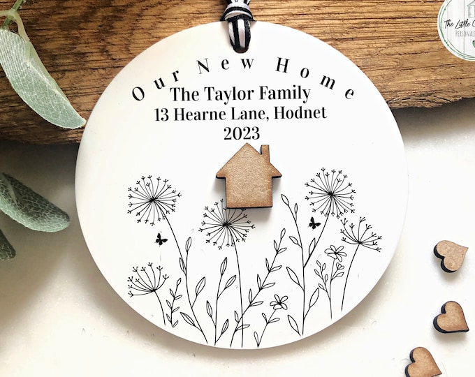 New Home Gift, Home Keepsake, Housewarming Gift, Moving gift, House gift, Family Gift