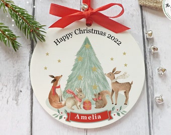 Granddaughter Grandson Christmas Bauble, First Christmas, Grandchild Gift, Son Daughter Bauble, Christmas Gift, 1st Christmas Bauble,