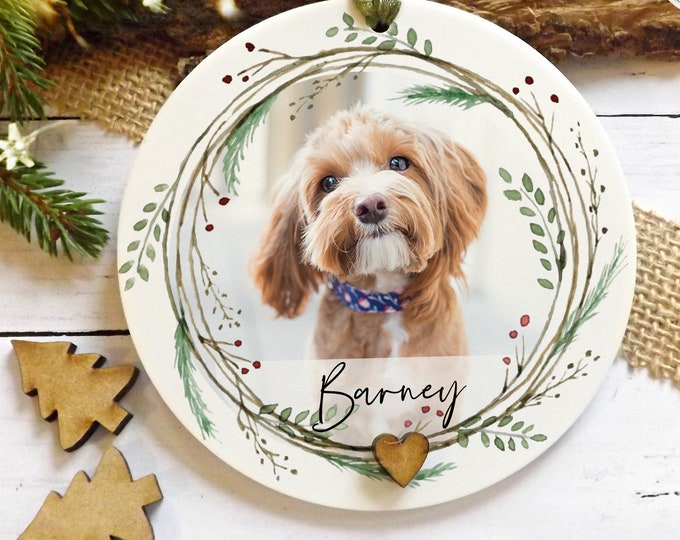 Personalised Pet Christmas bauble, Any Pet Christmas Tree decoration, Personalised Christmas ornament