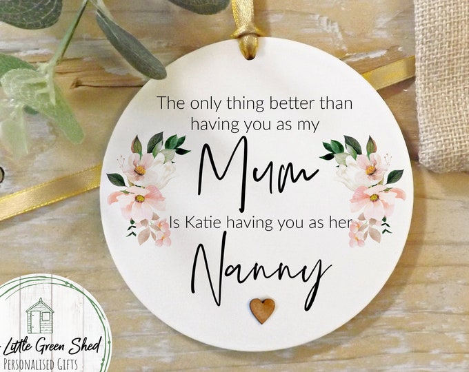 Personalised Mum Gift, Mother's Day Gift, Grandchildren Gift, Birthday Gift, Nanny Gift, Grandma Gift, Gift for Mums