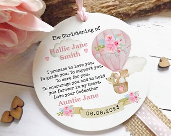 Personalised Goddaughter Keepsake, Christening Gift, Gift To Goddaughter, Granddaughter Gift, Godparent Gift, Birthday Gift,