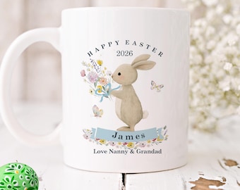 Easter Gift | Personalised Easter Mug |  Childrens Easter Mug | Easter Decoration | Easter Gift From Grandparents |  Easter Mug For Kids