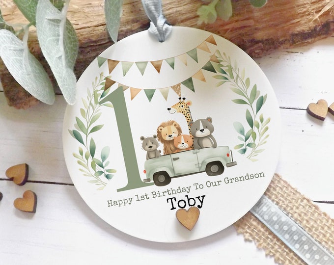 Personalised 1st Birthday Gift, First Birthday Keepsake Gift, Baby Birthday Gift, Baby Nursery Bedroom Gifts, Son Niece Grandson