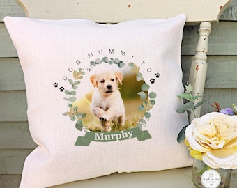 Pet Cushion, Pet Pillow, Dog Cushion, Dog Gift, Dog Lover Gift, Pet Birthday gift, Fur baby Gift, Luxury Linen