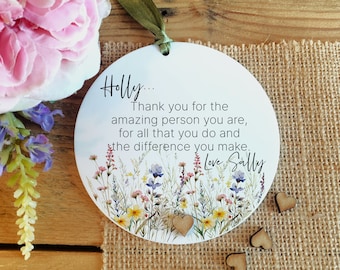 Personalised  Friend Gift, Teacher Gift, Thank you Gift, Friendship Keepsake Gift, Best Friend Gift, Gift for Friends