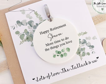 Personalised Retirement Card, Good Luck With Your Retirement, Happy Retirement Gift, New Chapter Gift, New Adventure, Retirement Keepsake