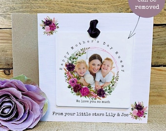 Mum Gift, Mum Birthday Card, Mum Mother's Day Card, Birthday Photo Card, Photo Keepsake Card, Gift for Mum, Nanny, Gran
