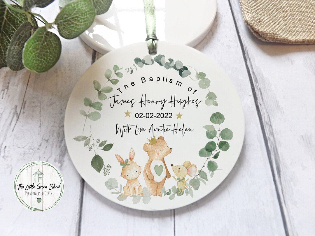 Personalised Christening Gift, Godson Gift, Goddaughter Gift, Baptism Keepsake, Christening