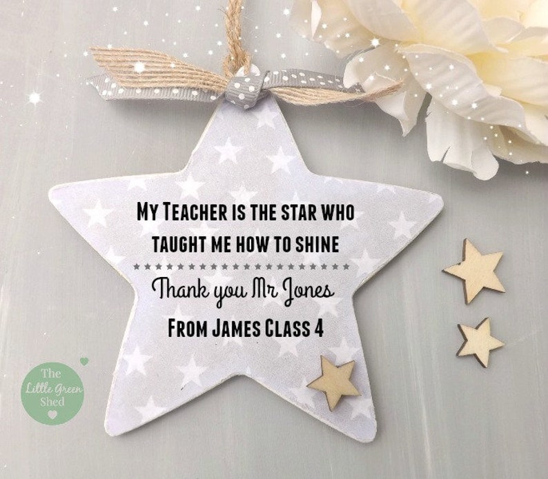 Graduation Plaque Personalised Star Success Gift Token Keepsake