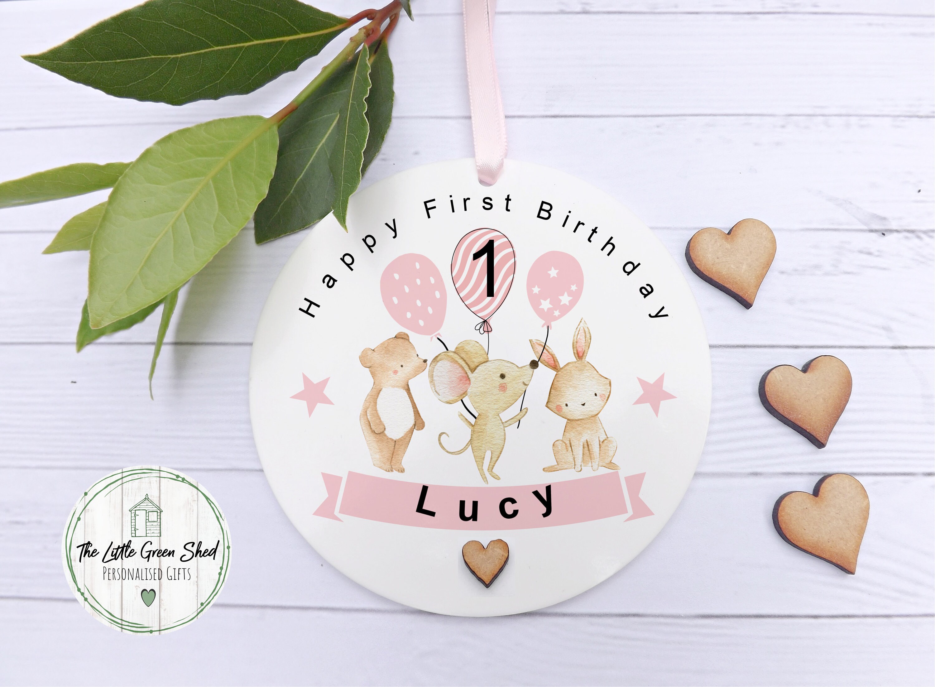 First Birthday gift, Personalised Birthday Keepsake, Baby