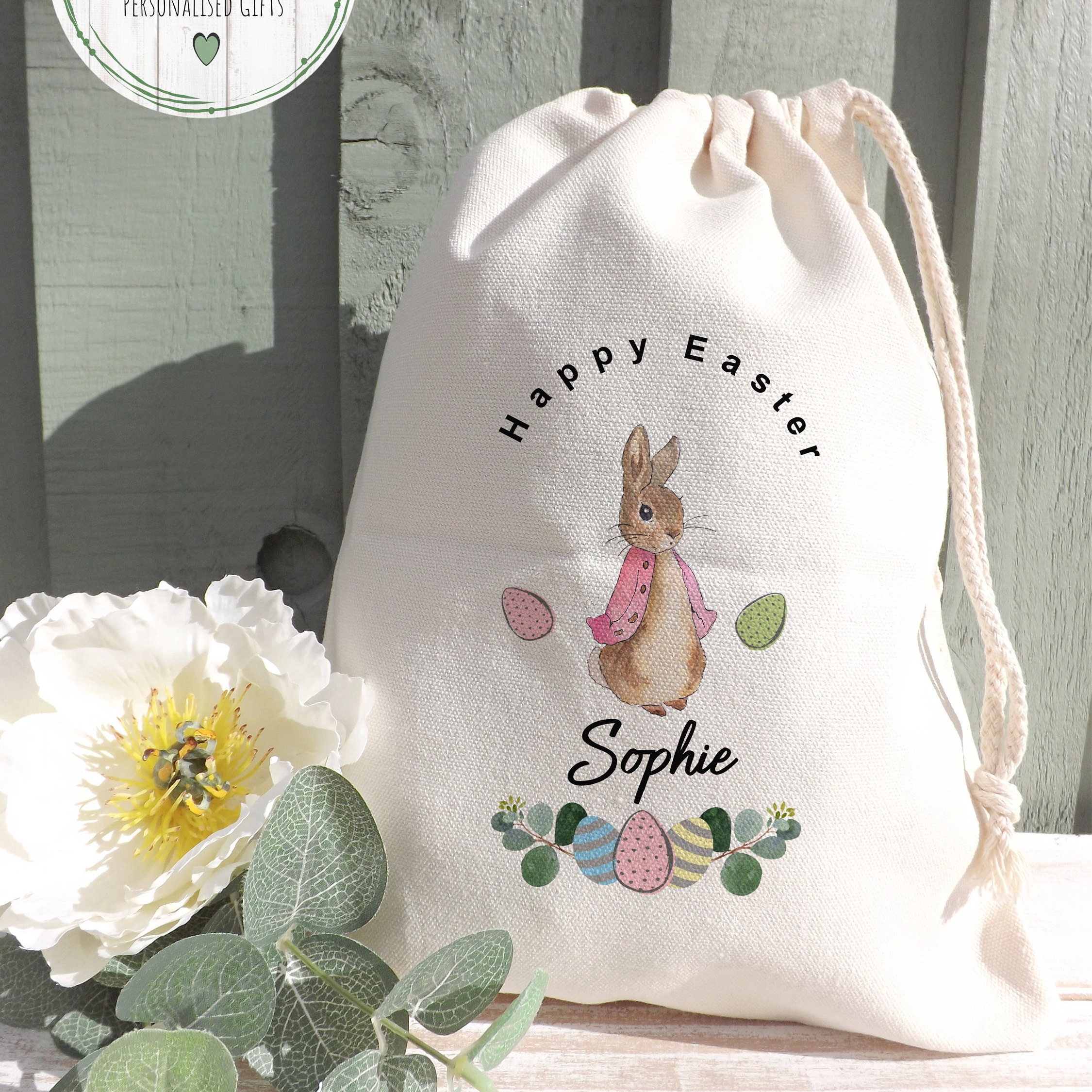 Personalised Easter Gift Bag Personalised Easter Gift Kids Etsy